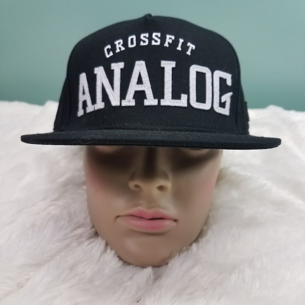 CROSSFIT ANALOG Official HAT Cap  Black Adjustable